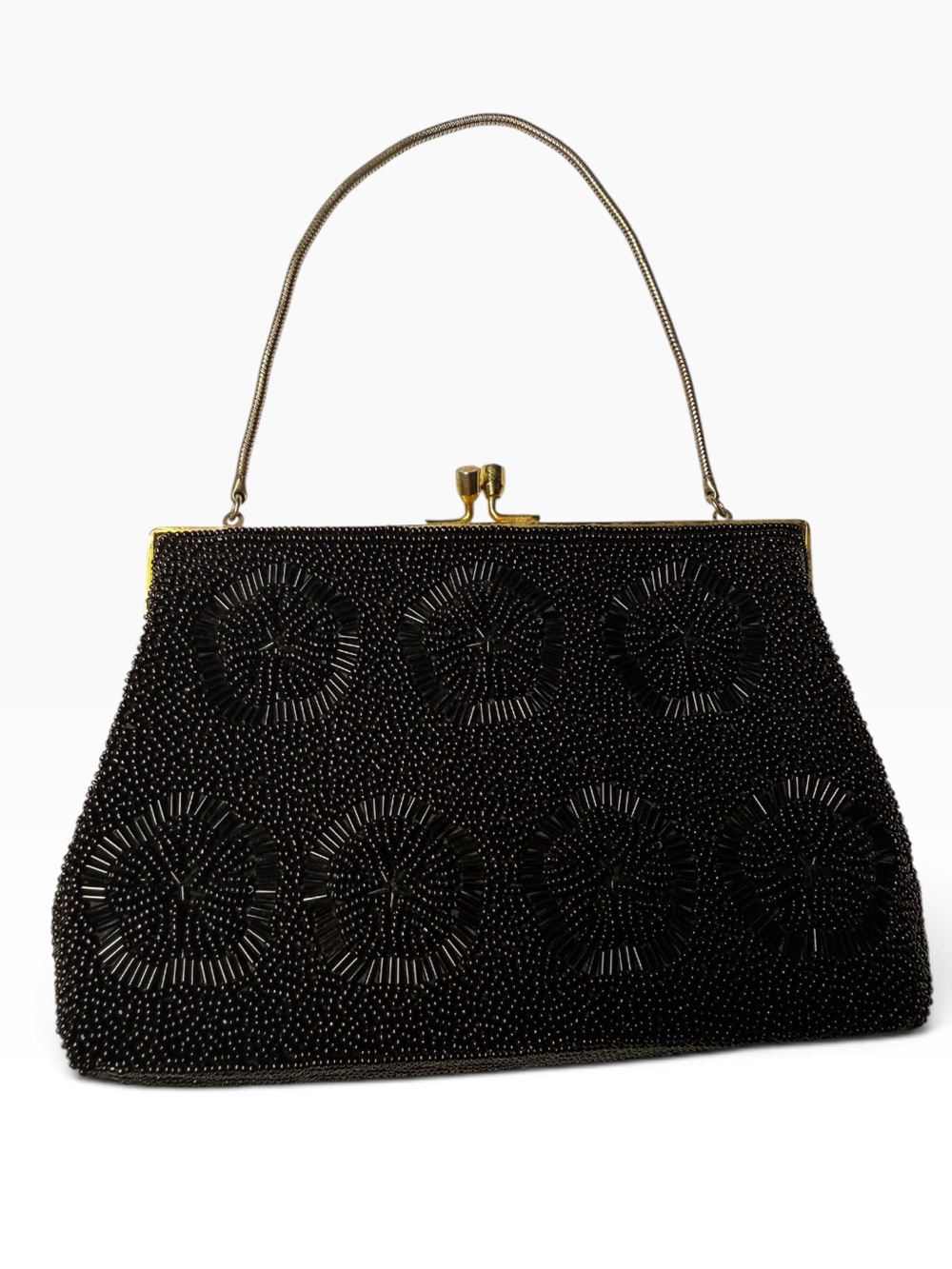 Vintage Beaded Hand Mini Bag